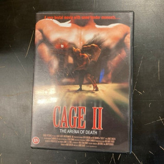 Cage II - The Arena Of Death DVD (VG/VG+) -toiminta-